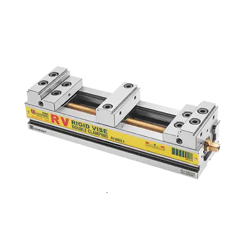 RV-A-GSJ Rigid Vise-Double Clamp Type / Step Jaw (Holding Teeth)