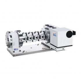SRT-FV NC Rotary table & Strong Tailstock (YES vise)