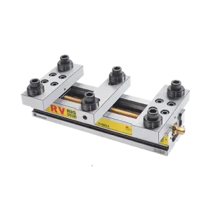 RV-A-FM Rigid Vise - Double Clamping Type / Flat Jaw