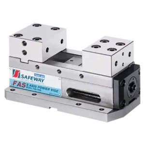 FAS-100Q 5軸精密虎鉗(倍力機械式)